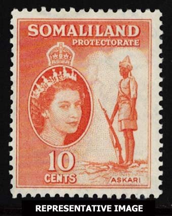 Somaliland Protectorate Scott 129 Mint never hinged.