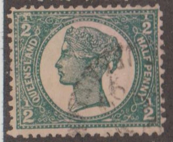 Queensland - Australia Scott #112 Stamp - Used Single