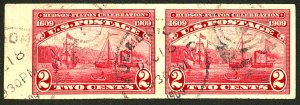 U.S. #373 USED PAIR