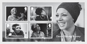 2023 Great Britain Shirley Bassey SS (Scott NA) MNH