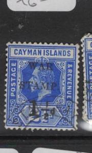 Cayman Islands SG 54 VFU (9dts) 