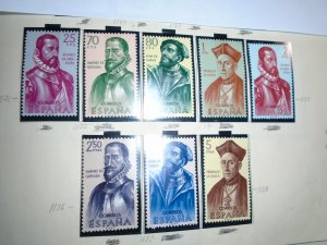 Spain  # 1131-38  MLH