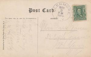 United States York Glenmore 1909 doane 2/2  1851-1926  PC  Small creases at t...