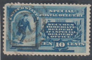 U.S. Scott #E1 Special Delivery Stamp - Used Single