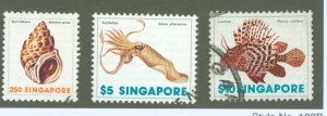 Singapore #268/274-5 Used Multiple