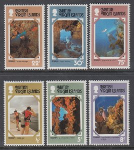 British Virgin Islands 327-332 MNH VF