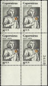 # 1488 MINT NEVER HINGED COPERNICUS