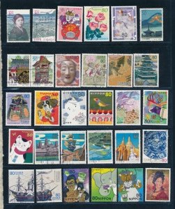 D391245 Japan Nice selection of VFU Used stamps