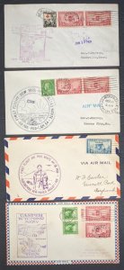 47 1930s cacheted first flight airmail covers [Y.127]