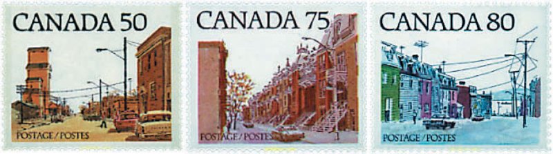 43800 MNH CANADA 1978 CALLES REPRESENTATIVAS