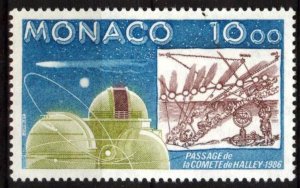Monaco 1986 Space Halley's Comet Mi. 1761 MNH