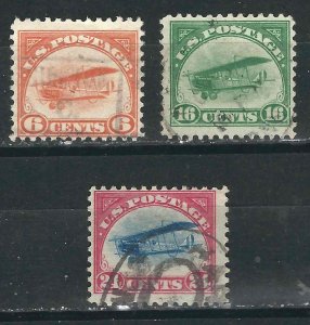 US C1-3 Used VG/F 1918 SCV $88.00