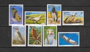 BIRDS - GAMBIA #1362-74   MNH