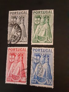 +Portugal #671-674               Used