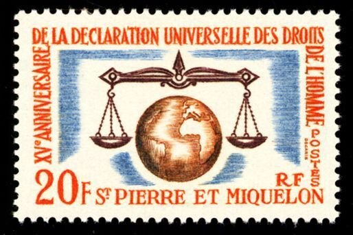 St. Pierre & Miquelon 1963 Scott #368 Mint Never Hinged