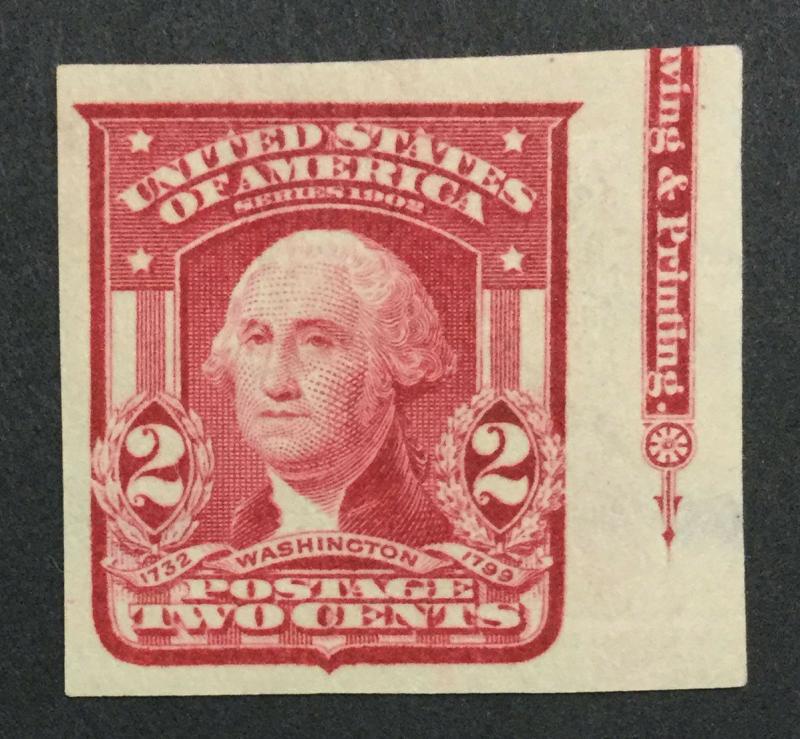 MOMEN: US #320 MINT OG H #24007