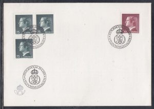 Sweden Scott 1068/77 FDC - 1974 Definitive Issues