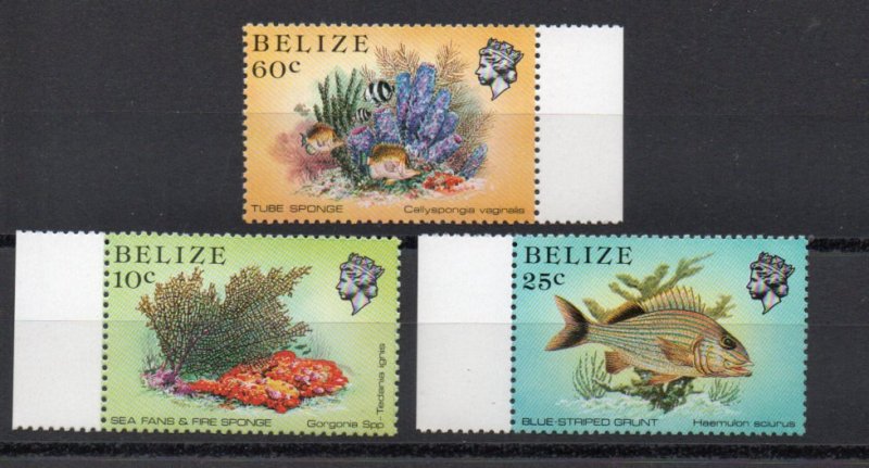 Belize 705,707,709 MNH .