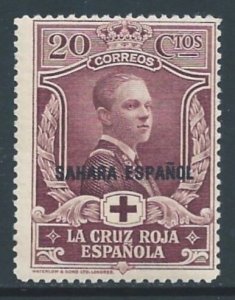 Spanish Sahara #B4 NH 20c Spain Price of Asturias Issue Ovptd. Sahara Espanol