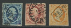 Netherlands 1-3 used cv $160 (C 374)
