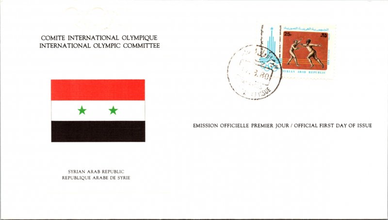 Olympics, Flags, Syria