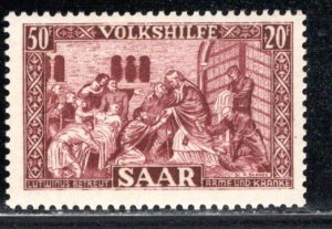 Saar - Scott # B81, mint nh