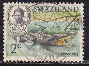 Swaziland 162 Crocodile 1969
