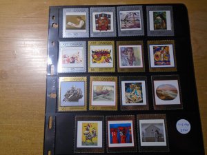 Canada  #  1203-1945  MNH  complete set  Masterpieces