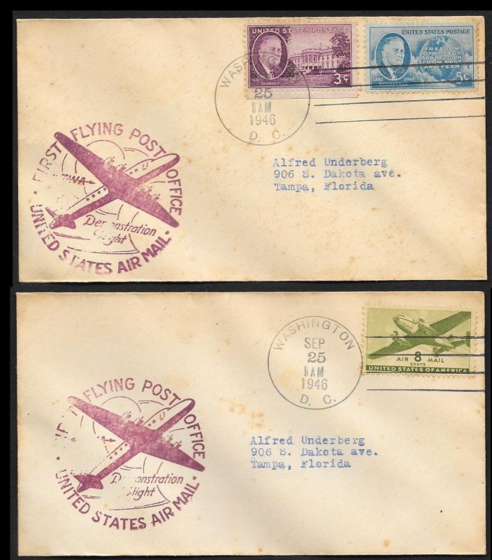 FIRST FLIGHT COVER COLLECTION (109) Covers Mostly US Few International