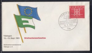 Germany Scott 863 FDC - 1963 Europa Issue