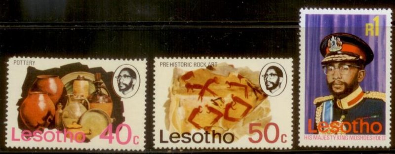 Lesotho 1976 SC# 206-8 MNH  L156