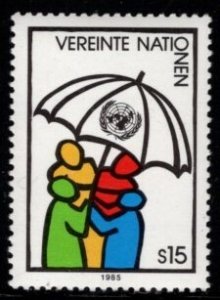 United Nations - Vienna #51 Shelter under UN Umbrella - MNH