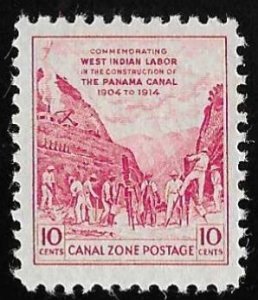 CANAL ZONE 146 10 cents West Indian Labor Stamp Mint OG NH VF