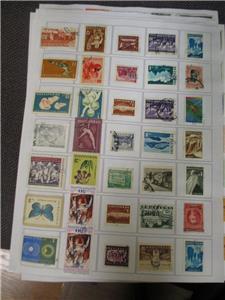 Thousands Of Bulgaria Stamps Hinged On Pages - Unchecked - Read Desc  (BJ11)