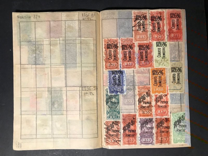 Uruguay Revenue Stamps Mint/Used 1896-1911 (1400 Stamps)