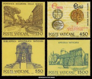 Vatican City Scott 733-736 Mint never hinged.