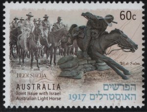 Australia 2013 MNH Sc 3914 60c Australian Light Horse Beersheba Joint Israel