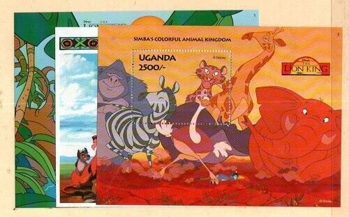 Uganda Scott 1269-71 Mint NH [TG1158]