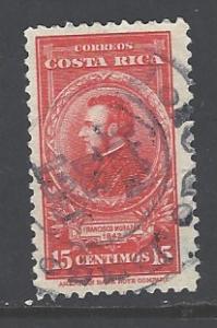 Costa Rica Sc # 228 used (RS)