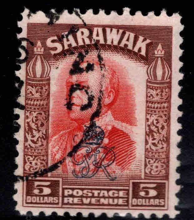 SARAWAK Scott 173 Used  Sir Charles Vyner Brooke stamp,