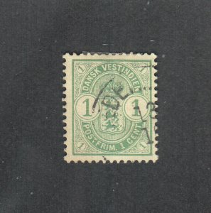 Danish West Indies Scott #21 Used