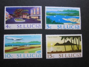 St Lucia 1975 Sc 2636-2668a set MH