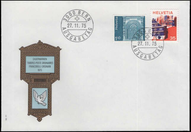 Switzerland SC# 563 570 FDC