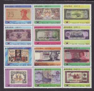 Aruba-Sc#377- id5-unused NH set-Bank Notes-2011-