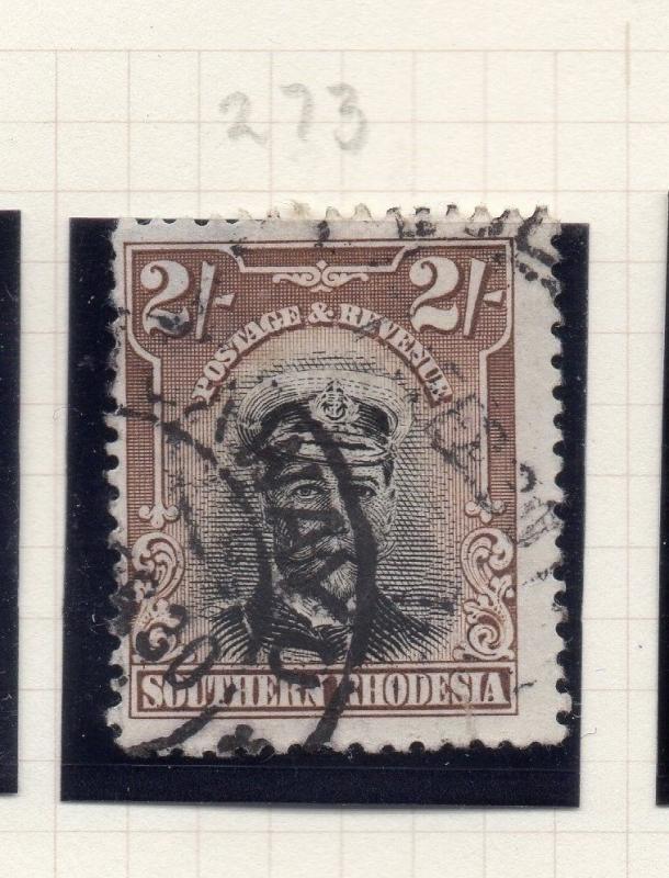 Rhodesia 1913-22 GV Admiral Type Early Issue Fine Used 2S. 274397