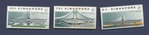 SINGAPORE  - Scott 556-568,  SG 611-613 - unused hinged - 1989
