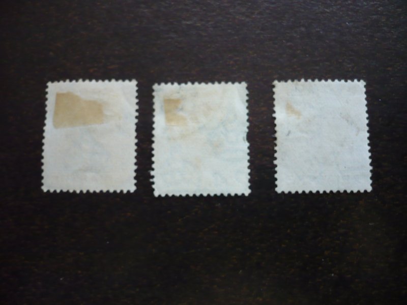 Stamps - Cyprus - Scott# 89, 91, 93 - Used Partial Set of 3 Stamps