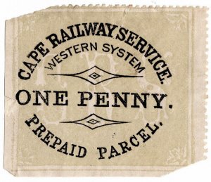 (I.B) Cape of Good Hope : Cape Railway Service - Parcel 1d (Western System) 