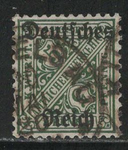 German States Wurttemberg Scott # O176, used, exp h/s