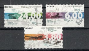 NORWAY - MNH SET - OSLO GARDERMOEN - Mi.No. 1292/94 - 1998.